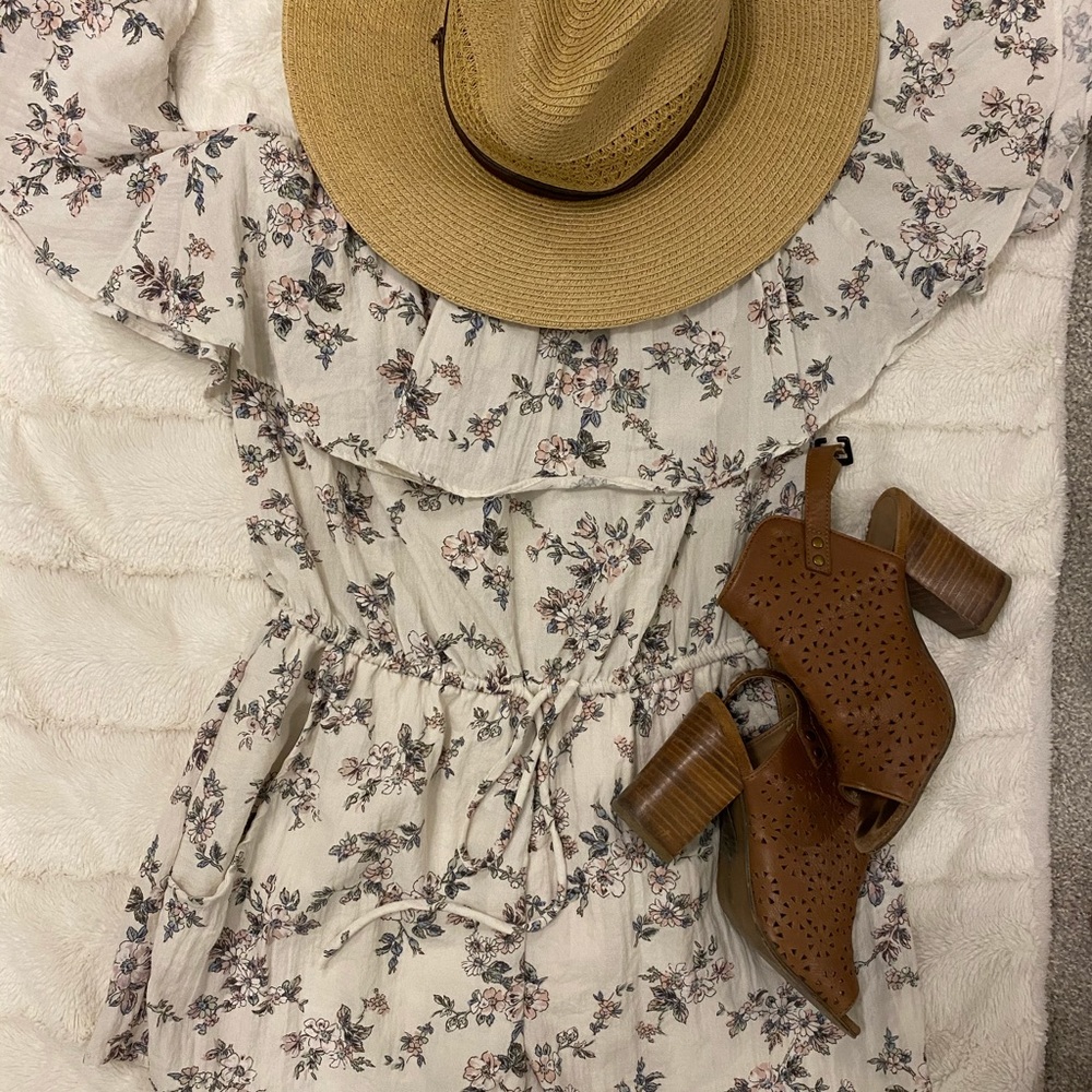Floral romper :)